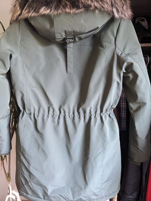 Kurtka zimowa Only Rozm. L oliwka khaki parka ocieplana