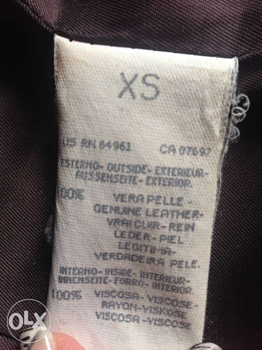 Casaco pele Sisley tam XS