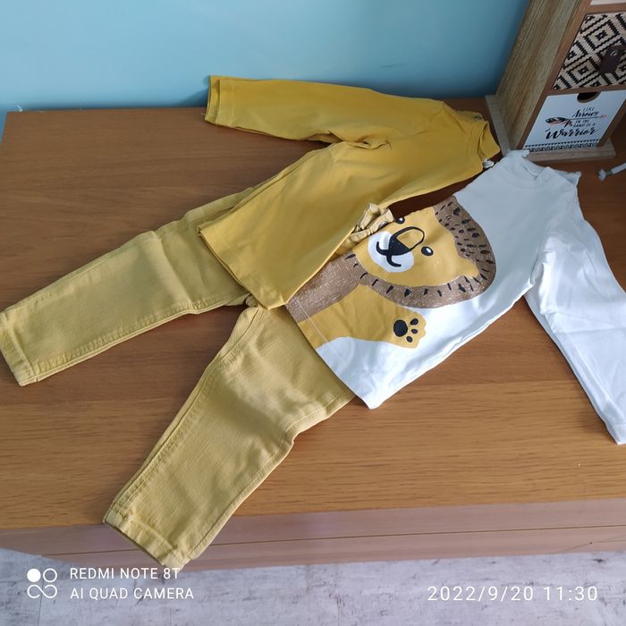 Ubranka 80 Zara h&m 6 sztuk chłopięce slim fit