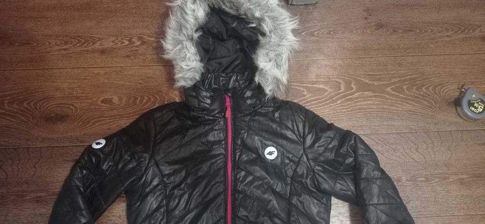 Kurtka puchowa 4F M jesienna damska przejaciowka