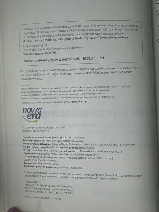 Krok w przedsiębiorczość nowa era