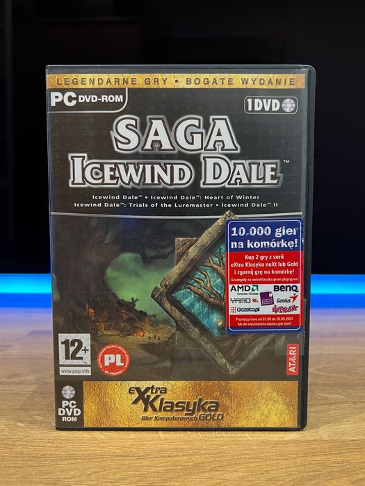 Saga Icewind Dale (PC PL 2002) polskie wydanie eXtra Klasyka Gold