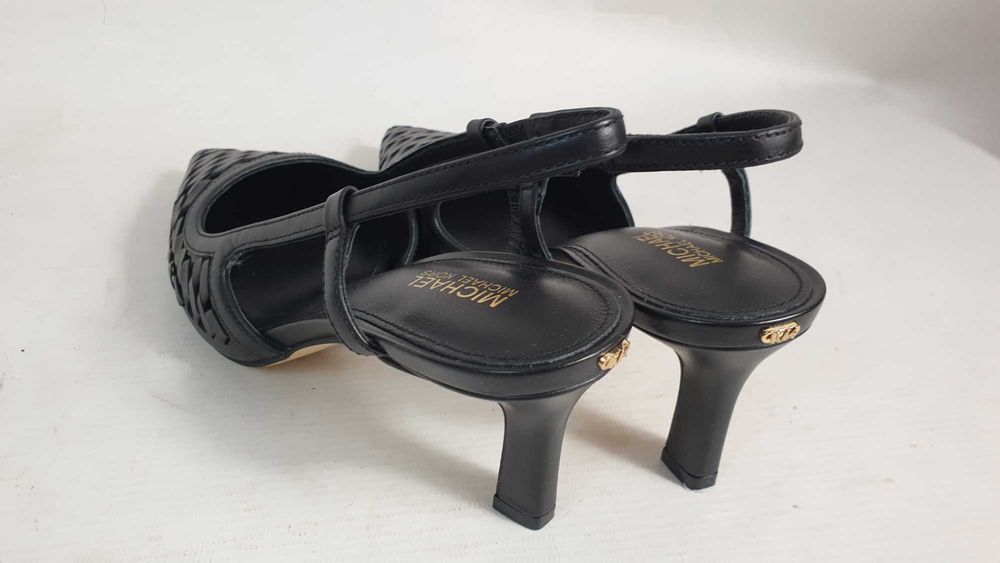 MICHAEL Michael Kors sandały Alora z ręcznie plecionej skóry r 35