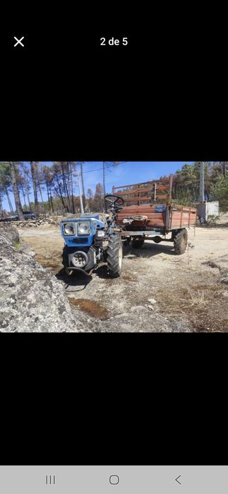 Motocultivador matriculado