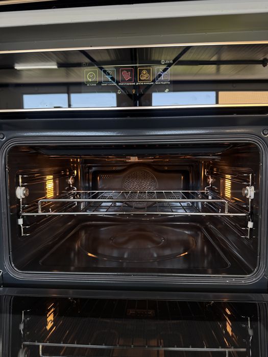 Духова шафа + мікрохвильова піч SMEG SF 4606 WMCNR, гриль і конвекція, україномовне меню, гарантія