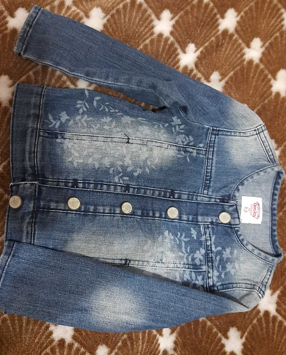 Жакет джинсовий для дівчинки