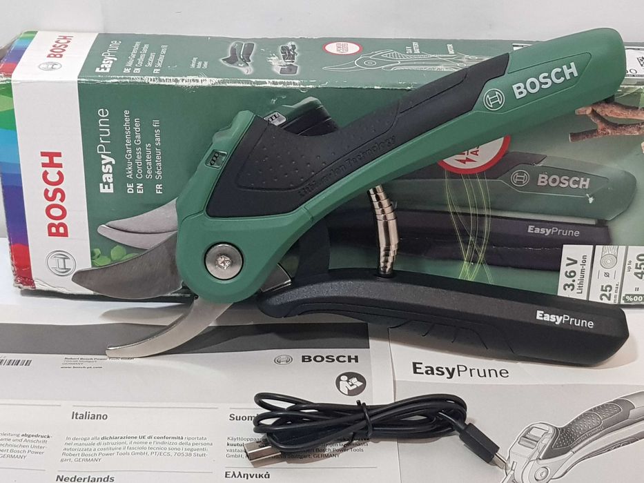 Sekator BOSCH EASY PRUNE akumulatorowy 3,6v +kabel aku