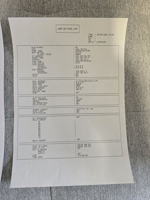 Brother MFC-9840CDW Drukarka 4-w-1 wielofunkcyjna