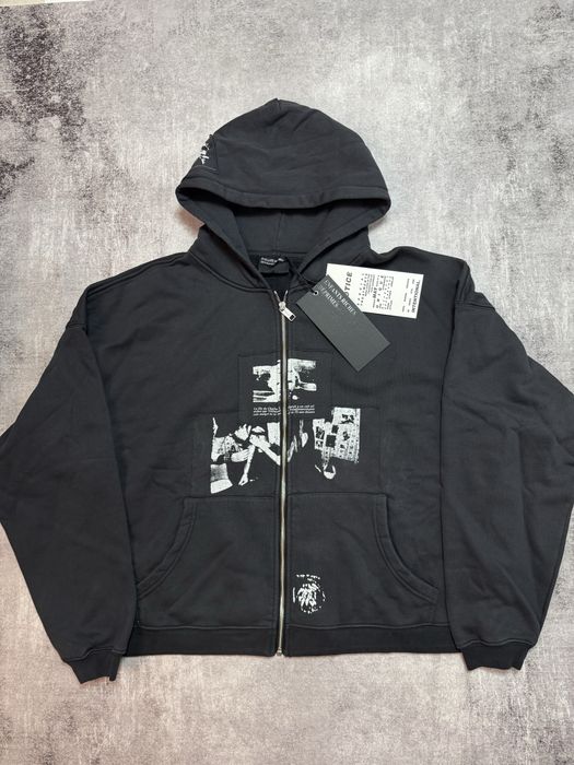 Зіп худі ERD Enfants Riches Deprimes A Junkie  S M L XL vetements rick