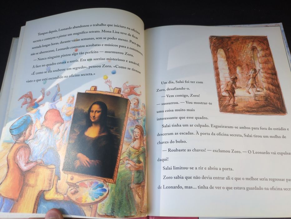 A História de Da Vinci o rapaz voador de Laurence Anholt