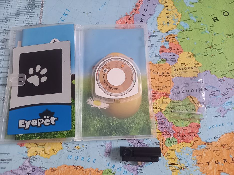 Gra Sony psp eyepet przygoda kamerka psp-450