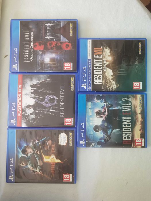 Lote Residente evil - ps4 (atualizado a 18 de Julho 2026)