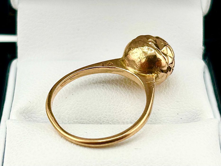 Wyjątkowy złoty pierścionek 2,51 g PR.585 14K R.13