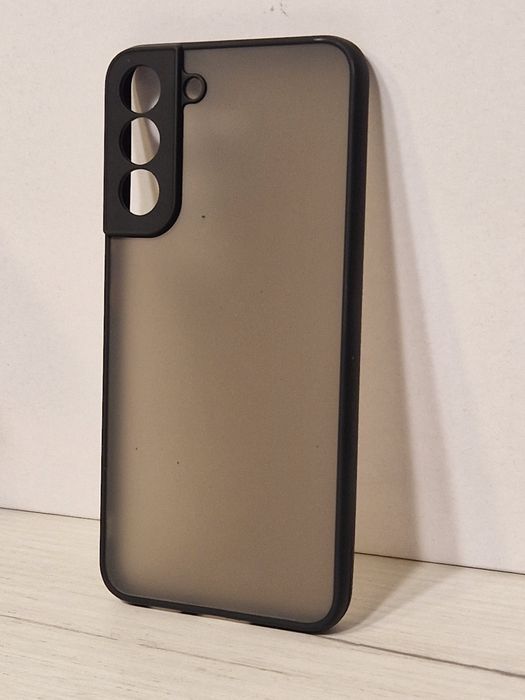 Vennus Color Button Bumper do Samsung Galaxy S22 Plus Czarny