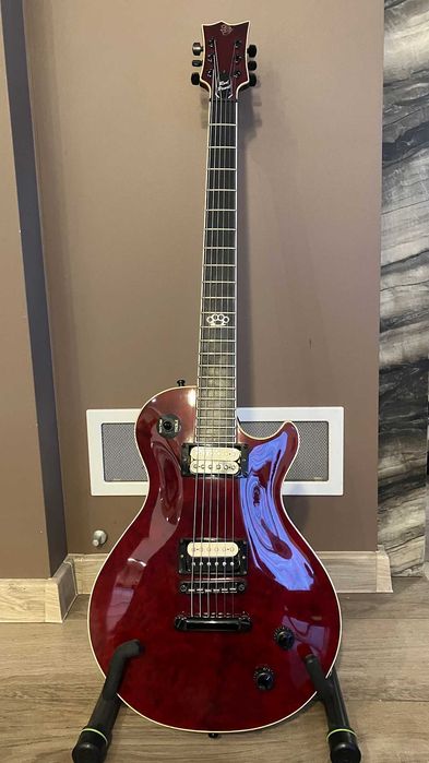 PAS Guitars Red Pearl baritone 2010 lutnicza EVH