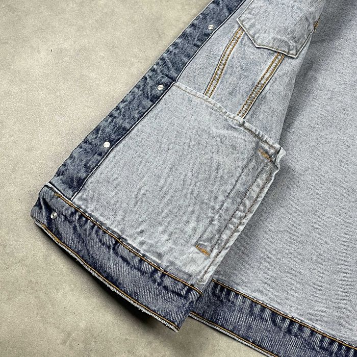Джинсовка PULL&BEAR Чоловіча Синя Вітровка Джинсова Куртка На Осінь Нова
