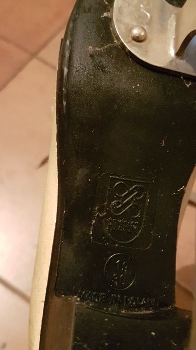Łyżwy figurowe białe figurówki 19/30