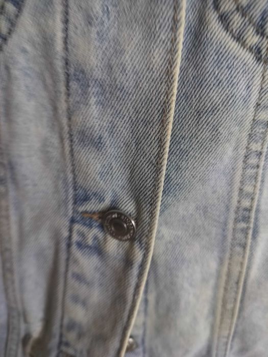 Sinsay Kurtka męska 34 katana bawełna dziury miękki jeans L