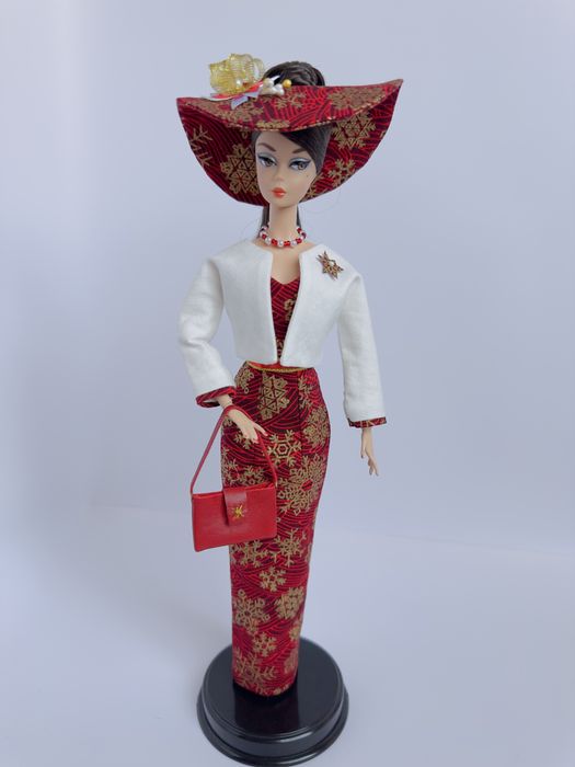 Комплект новогодний одежда одяг платье сукня жакет Барби Barbie