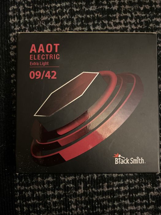 Struny do gitary elektrycznej Black Smith