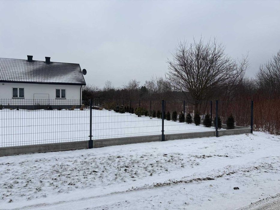 Ogrodzenie panelowe z podmurówką, 1,53 fi4