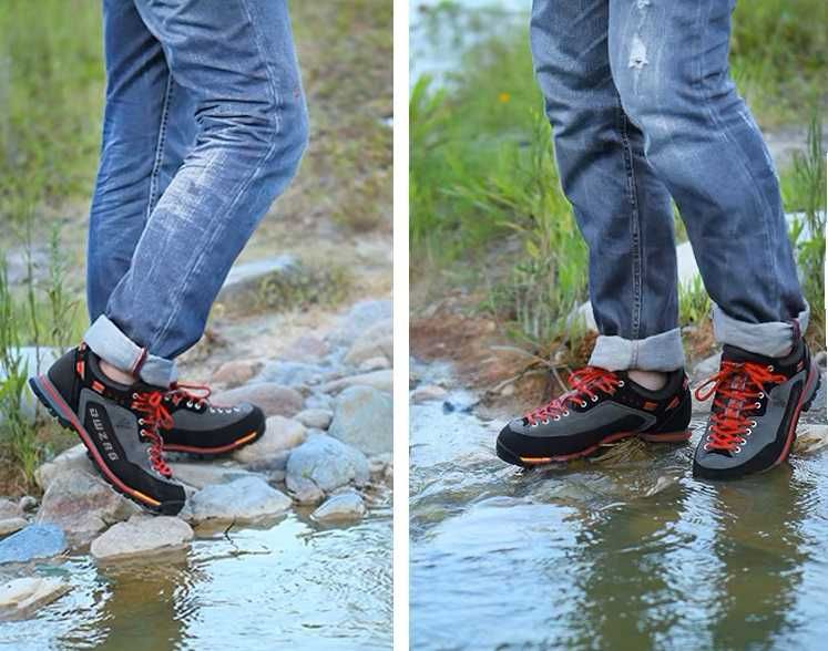 Buty trekkingowe czerwone