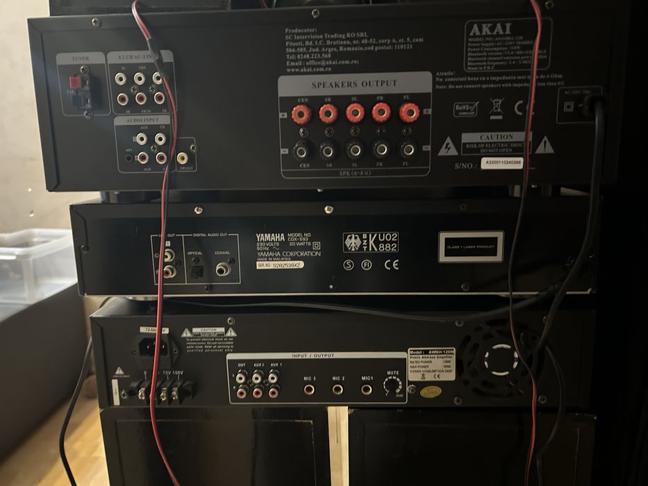 Głosniki z wzmacniaczem