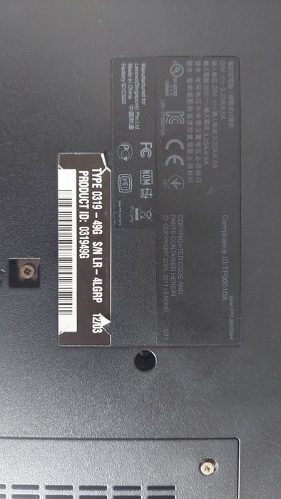 Portátil Lenovo para peças ou reparação