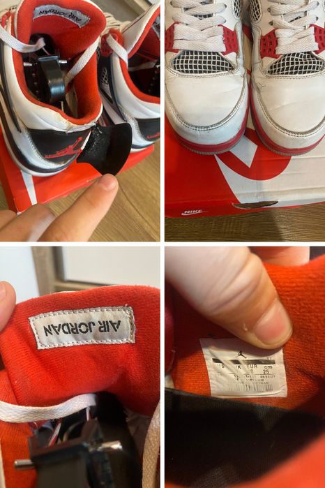 Jordan 4 fire red