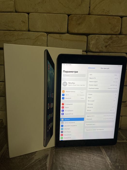 Продам iPad Air 16gb