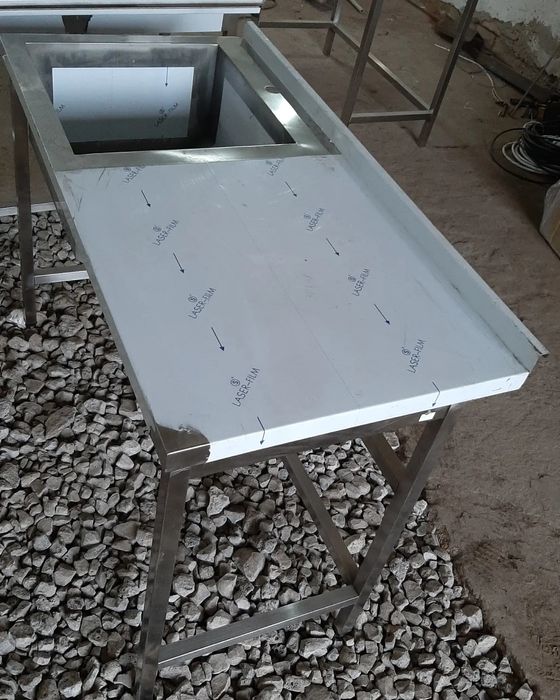 Мойка из нерж 60х60 см