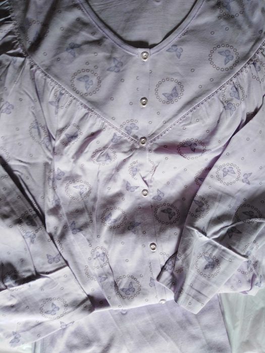 Pijama Lilás com borboletas Triumph 50 - NOVO