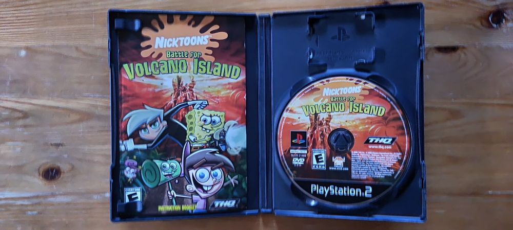 Nicktoons  Battle For Volacono Island, PlayStation 2