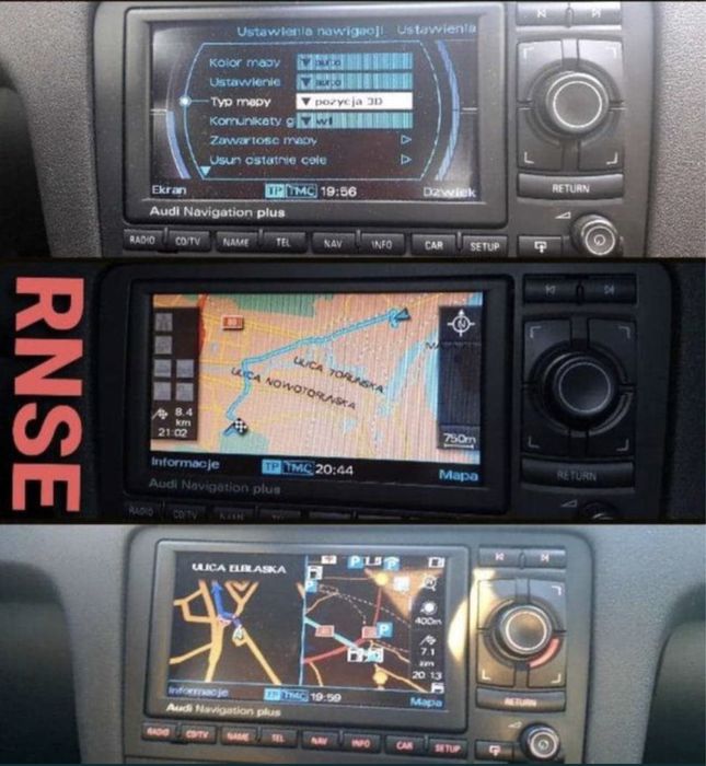 Audi jezyk Polski dla MMI: 2G High/3G Basic/3G High/3G High Plus/RNS-E