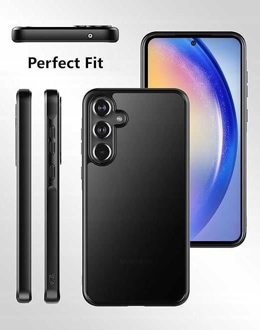 Etui Case Pokrowiec Obudowa Plecki Samsung Galaxy A35 Czarny Matowy