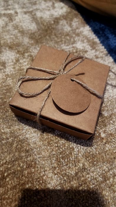 Joia homem aço com caixa