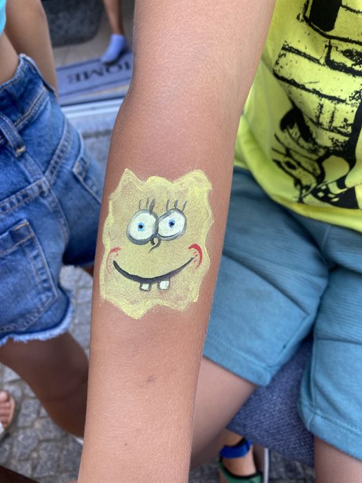 Animação infantil - pinturas faciais
