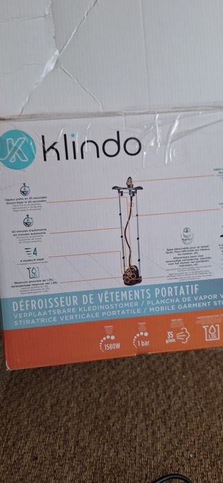 Parownica do ubran, firan, zaslon