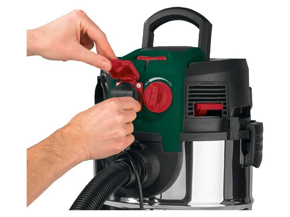 Пилосос промисловий Parkside PWD30 C1 для сухого і вологого приберання