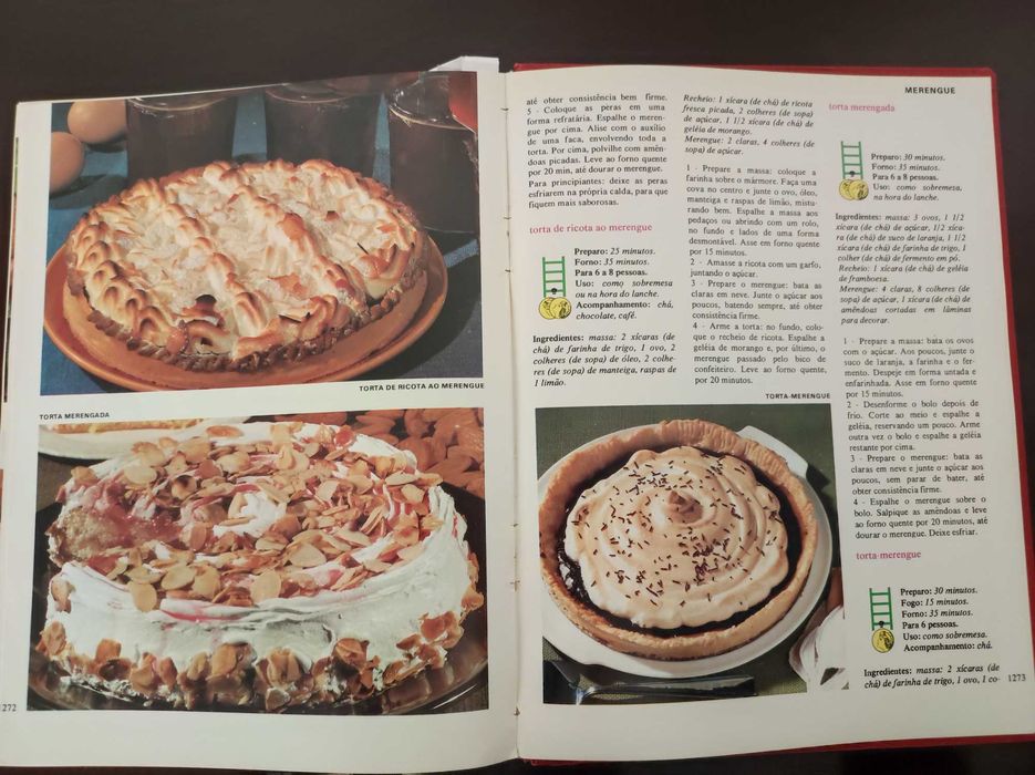 Coleção “Cozinha de A a Z” – 4 Volumes + Livro de Dicas (Anos 70)