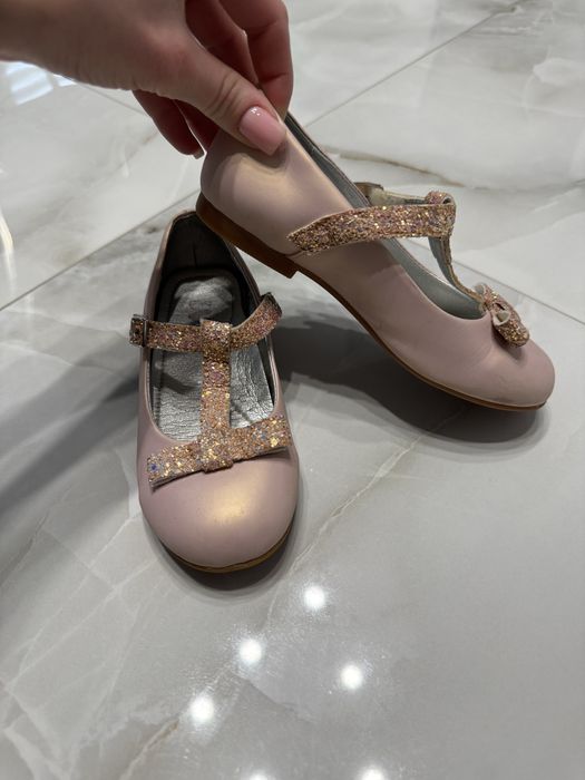 Дитячі шкіряні туфлі Evie