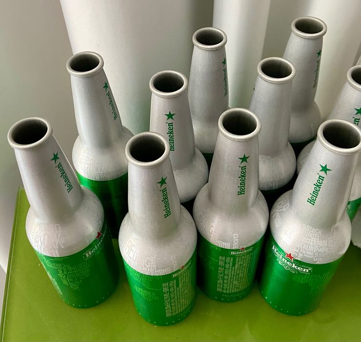 Garrafas colecionáveis Heineken