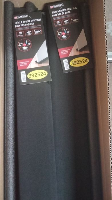 Ущільнювач для дверного отвору з подвійним валиком, Parkside