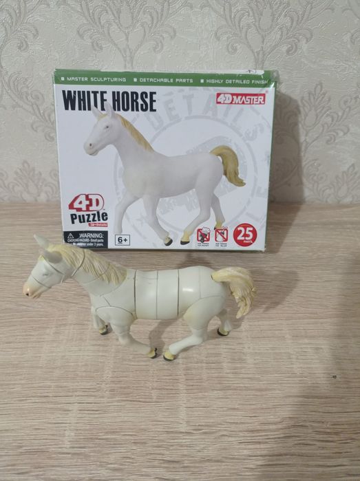 Объемные 4D пазлы Master , набор динозавр с головами, в новом состояни