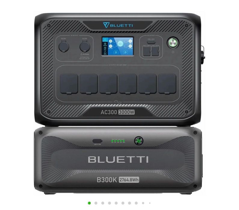 Зарядна станція універсальна Bluetti 3000W AC300+B300K