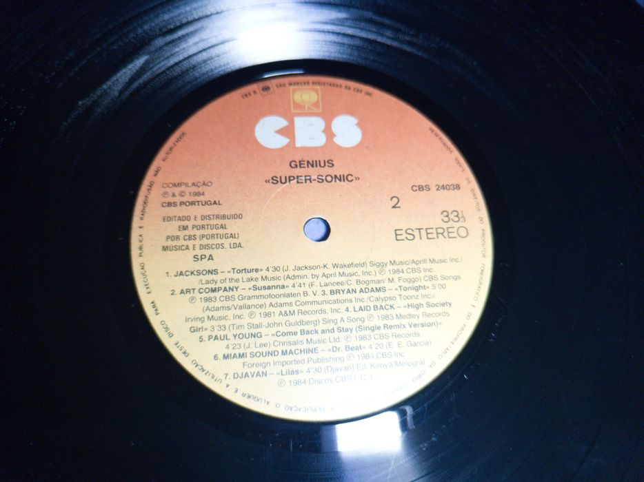 Genius Super sonic_vinil