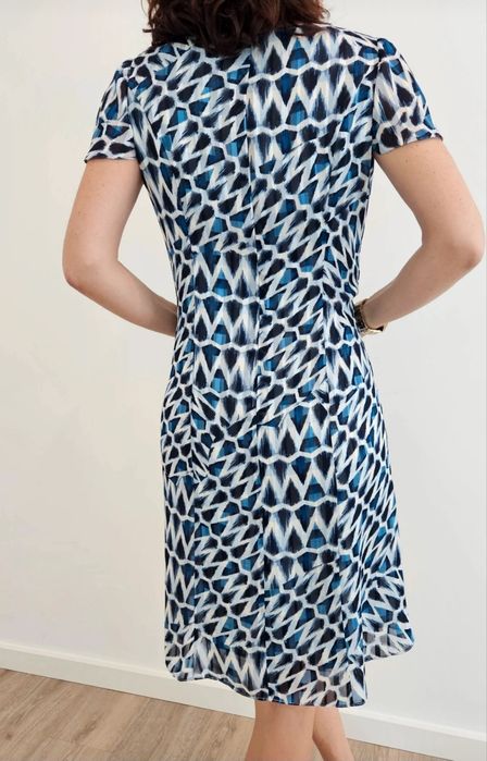 Vestido azul de verão 40