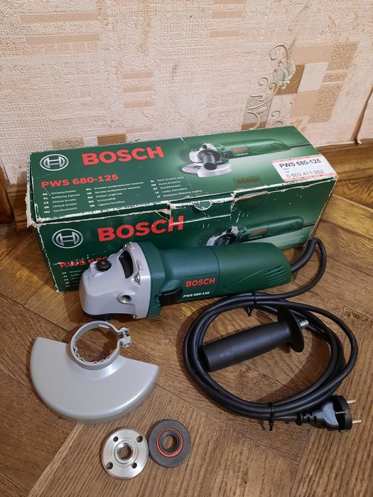 Стан нової,оригінал!!Болгарка Bosch PWS 680-125,680вт,круг 125мм