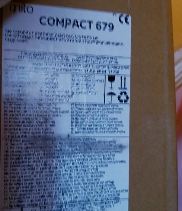 Новый Унитаз в состоянии некондициии