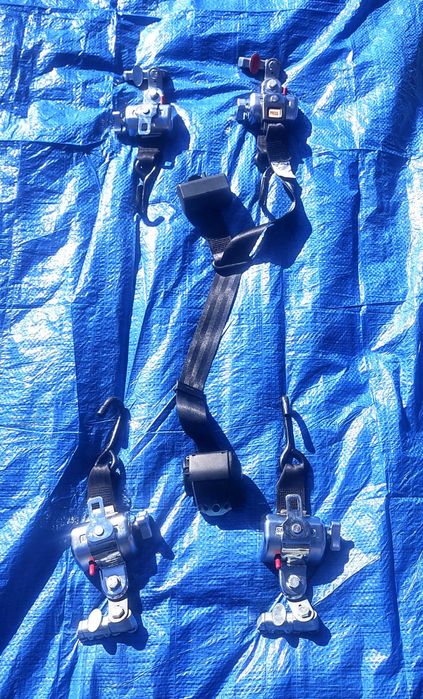 AMF Zestaw Pasów dla Niepełnosprawnych na wózku inwalidzkim Mocowanie